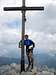 Summit cross of Peitlerkofel (2875 m)