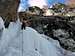 Y icefall, Gressoney, Aosta Valley