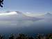 Three Volcanoes at Lake Atitlan, Guatemala