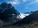 Tarija Glacier and on the left: Cerro Huallomen (Wyoming)