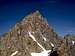 Summit pyramid of Granite Peak seen from the 