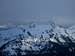 Pinnacle Peak, Tatoosh Range, seen from Mount Rainier on the descent from Camp Muir