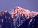 Alpenglow on Mount Index
