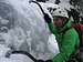 Ice climbing Buttermilk falls Catskill, Ny
