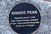 Enniss Peak Summit Plaque
