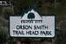 Orson Smith Trailhead Park Sign