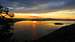 NY Hudson Valley - post-storm sunset on Breakneck Ridge