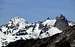 Mount Bullon and Salish Peak from Bornite Mountain