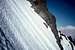 Arriving at the couloir from...
