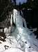 Frozen falls on Snoqualmie