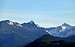 Greider Peak, Static Peak, and part of Ragged Ridge from Explorer Hill