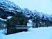 chalet in winter, enchanted valley