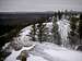 The rocky summit ridge of...