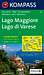 Ticino Maps: Kompass 90 Lago Maggiore