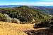 Looking down the nasty scree section from the 2,820' high point on Wolf Creek Ridge