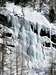 Zooming in on the icefall right next to of the main one La Gouille