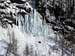 Cracking icefall at La Gouille