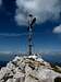 Summit cross on Cima Valbona
