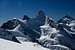 Ober Gabel with poking out Matterhorn