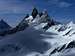 Zooming in on the Aiguilles Rouges d'Arolla (3644m) from the SW summit of Mont de l'Etoile