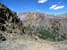 View towards Twin Peaks from Gabbro Saddle
