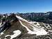 The tip of La Junta Peak 13472 ft