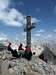 Summit cross on Roda di Vael