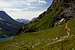 The upper path above Oeschinensee