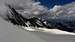 High on the Brunegg Glacier
