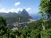 Pitons and Soufrière