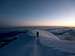 Descending from the Gouter hut, early morning