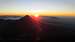 Sunrise over Volcan Agua