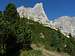 Torri di Falzarego seen from the approach