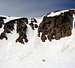 The Desdemona Couloir on Mt...