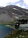 Gran Vaudala summits<br>  seen from the shore of Rosset lake