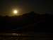 Moon Rising over Forbidden Peak