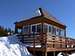 Fire lookout at the summit of...