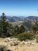 San Gabriel Mountains from Throop Peak Summit