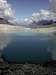 Gran Paradiso GROUP: natural  colours of Tsantaleina (<i>or</i> Granta Parei) lake