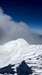 Cotopaxi summit and crater with emission