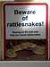 Rattlesnake Warning