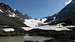 Looking up the Flute Glacier