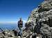 Myself on the summit of the Enclosure, Teton Range, WY