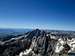 Mount Wister and Buck Mountain seen from the summit of Cloudveil Dome, Teton Range, WY