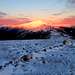 Alpenglow on Mt. Washington at sunset