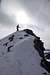 Approaching the summit of Baldy Cinco