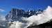 Grandes Jorasses and Rochefort annotated pano