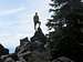 Dean standing on the summit of Crocker Mountain