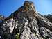 Me starting Guglia del Rifugio summit wall