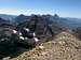 Vigil Peak, Church Butte, Lone Walker Mountain, Caper Peak, Battlement Mountain & Mount Saint Nicholas